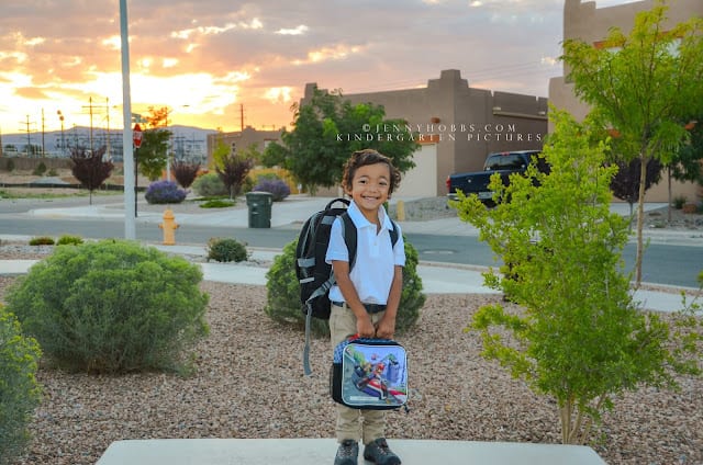 Mario's First Day Of School.
